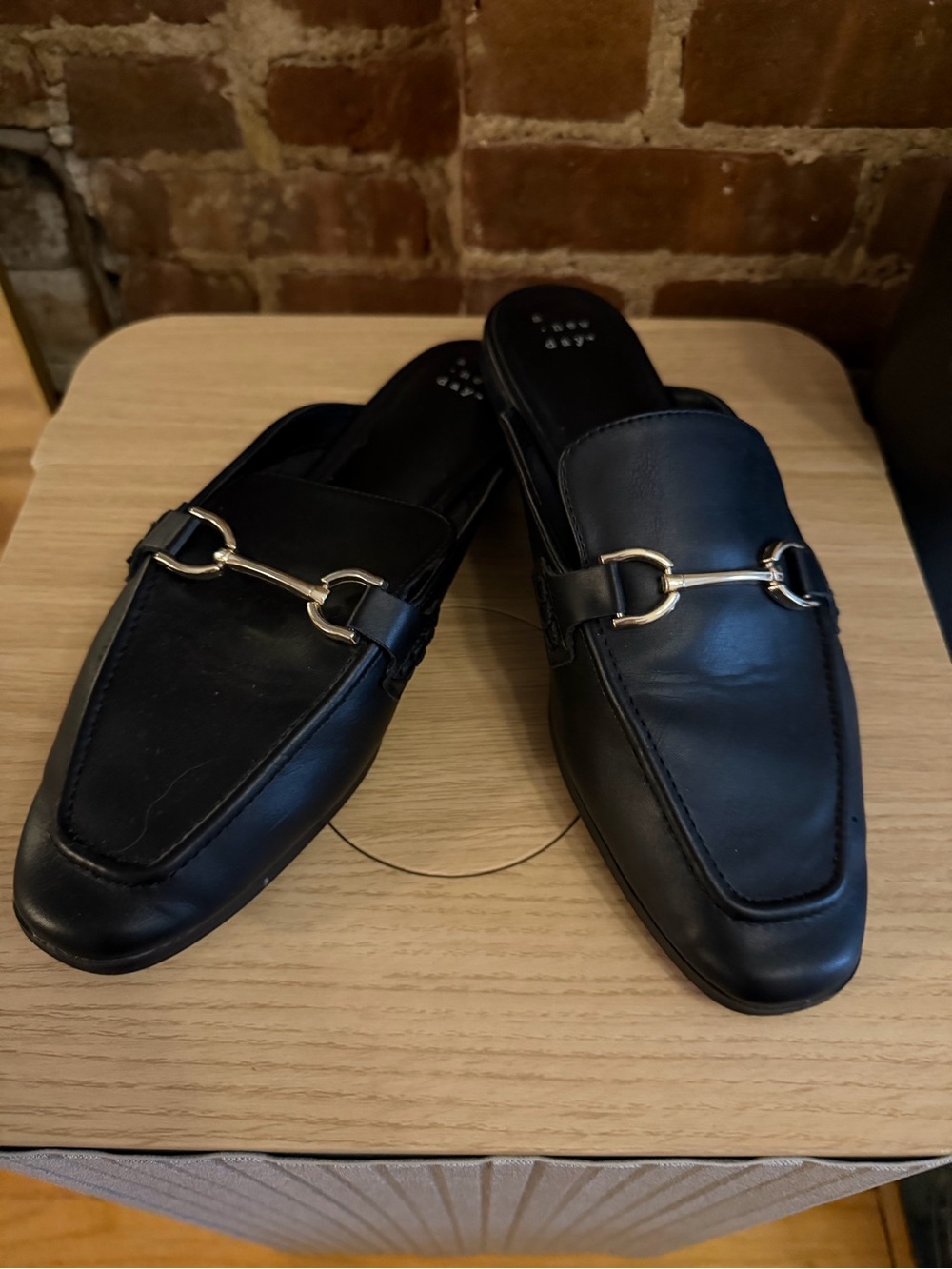 Like New Loafer Mules - size 10